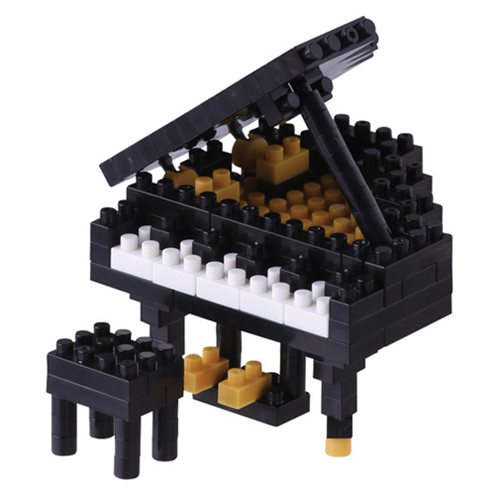 Black Grand Piano Nanoblock Constructible Figure